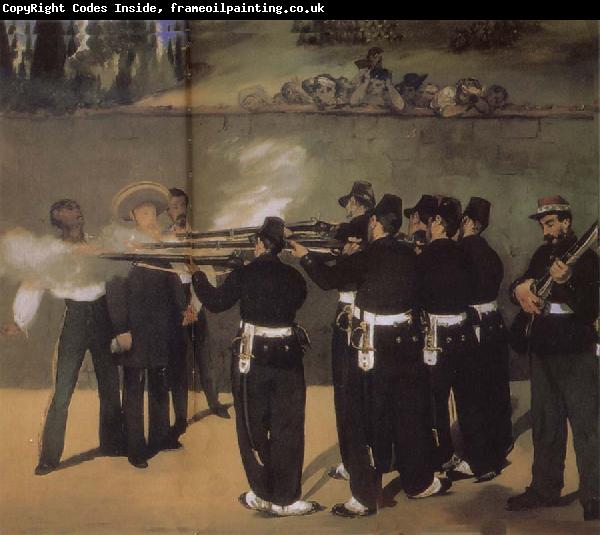 Francisco Goya Edouard Manet,Execution of Maximillian